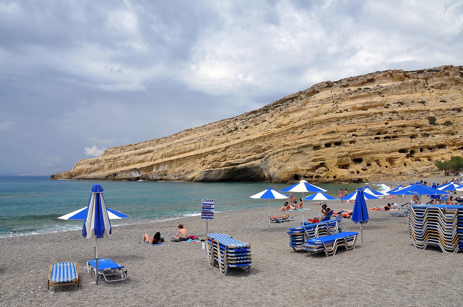 Matala beach, Crete